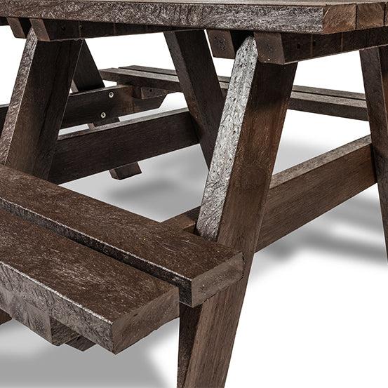 Recycled Plastic Picnic Table - A Frame