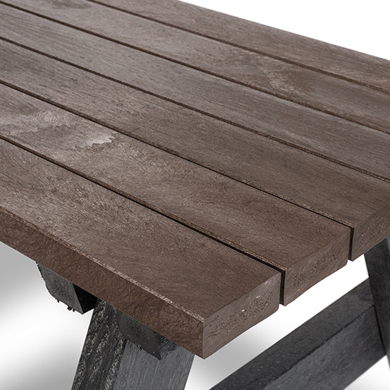 Recycled Plastic Picnic Table - A Frame