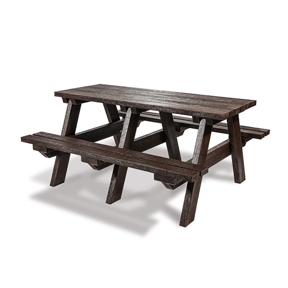 Recycled Plastic Picnic Table - A Frame