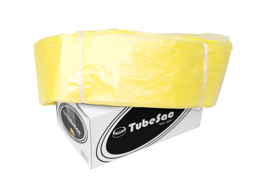 TubeSac Small Bags - 570mm x 60m - Yellow