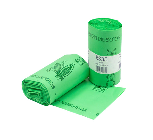 35L Catering Compostable Bag 49 per roll
